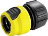 Kärcher Home & Garden 2.645-194.0 Kärcher 2.645-194.0, Kunststoff, Schwarz, Gelb Plastic Hose connector piece Hose connector, 13 mm (1/2") - 15 mm (5/8") Water stop