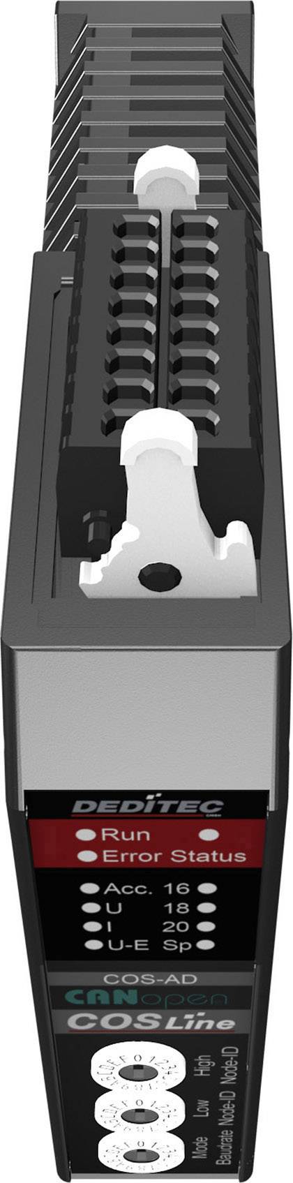 'Digital control unit with status indicators for operation and faults, multiple connections and control buttons.'