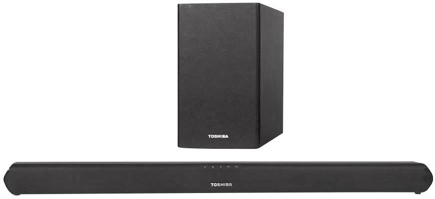 Toshiba TY-WSB600 Soundbar Black Bluetooth, incl. cordless subwoofer, USB