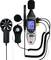 A multifunction measuring device for measuring sound level, temperature, humidity and wind speed, with multiple probes.