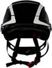 3M X5012V-CE Hard hat incl. UV sensor, Reflective, Ventilated Black