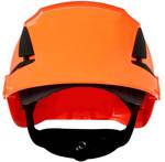 3M SecureFit safety helmet X5507NVE-CE not ventilated orange CE