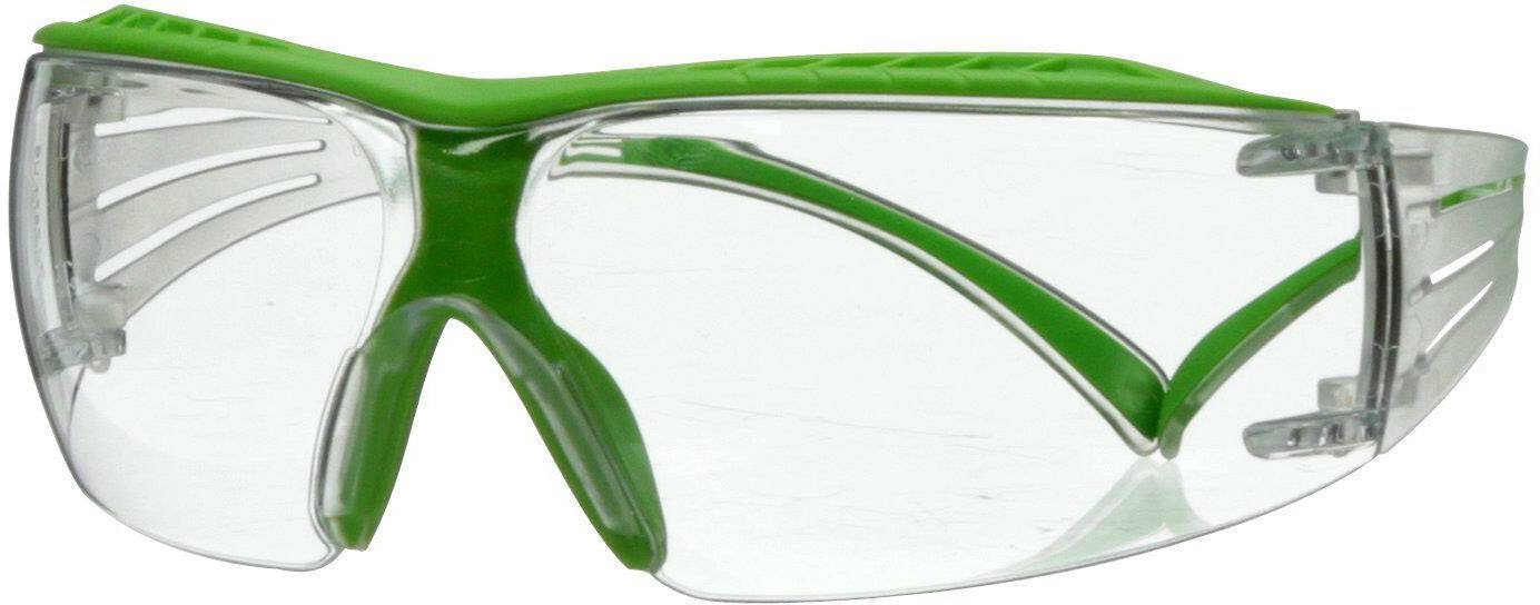 3m Securefit Sf401xsgaf Grn Safety Glasses Anti Fog Coating Green