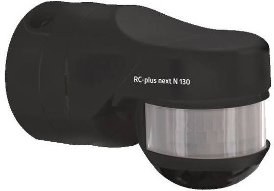 B.E.G. Brück 93323 Structure, Surface-mount Motion detector 130 ° Relay  Black IP54