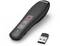 Wireless Presenter in Black with USB Receiver. Three Buttons for Moving Forward, Moving Backwards and Activating a Red Laser Pointer.