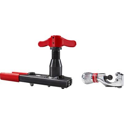 'Rohrschneider Set' consisting of a red cutting tool with a long blade and a small, adjustable metal pipe cutter.