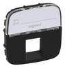 Legrand Cover Valena Life/Allure Black 755478 1 pc(s)