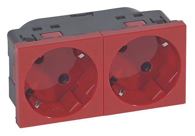 Legrand Socket Mosaic Red 077272 1 pc(s)