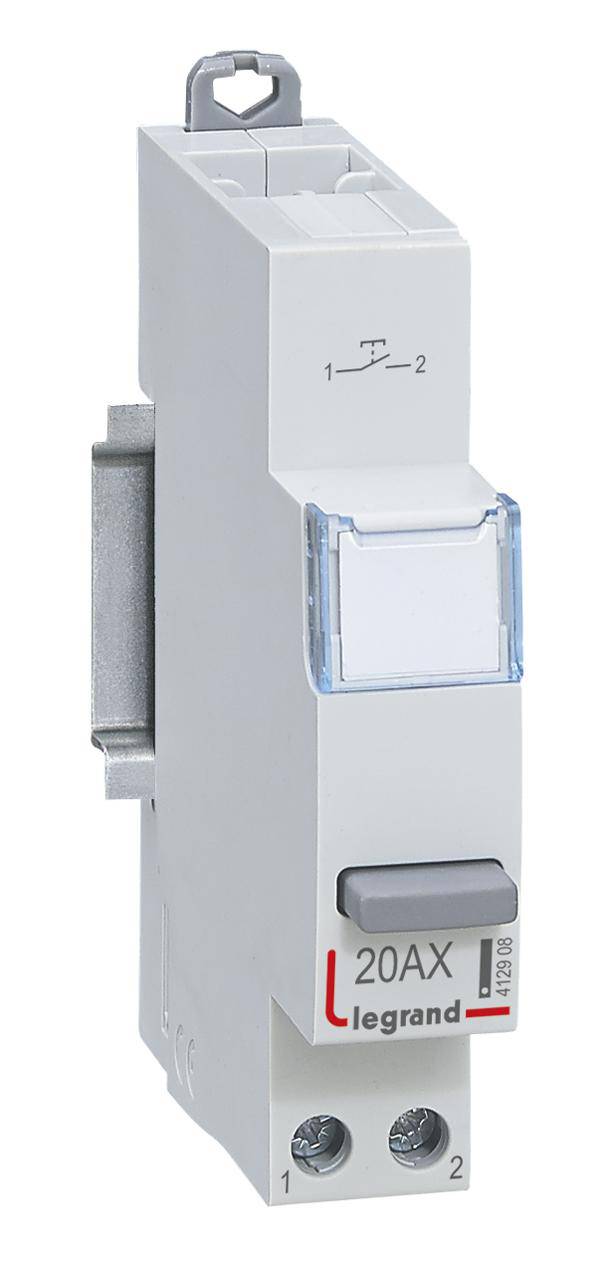 Legrand 412908 Legrand 412908 CX3 feeler 20A 1S 230V Pushbutton 20 A 230 V 1 pc(s)