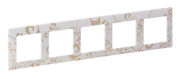 Legrand Bracket Valena Life/Allure Creamy white 754105 1 pc(s)