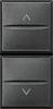 Legrand Shutter switch Axolute Anthracite HS4027 1 pc(s)