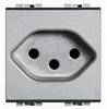 Legrand Socket Living&Light Aluminium NT4164/13 1 pc(s)