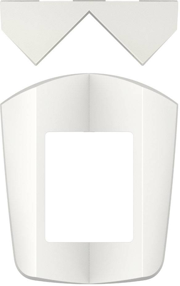 Theben 9070902 Wall corner bracket White