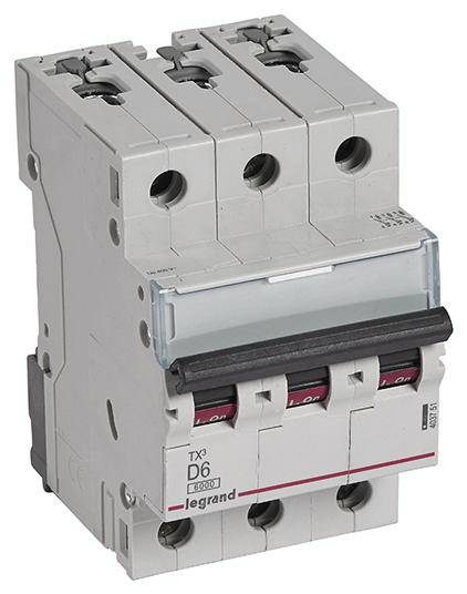Legrand 403751 Legrand 403751 Circuit breaker 6 A 400 V AC