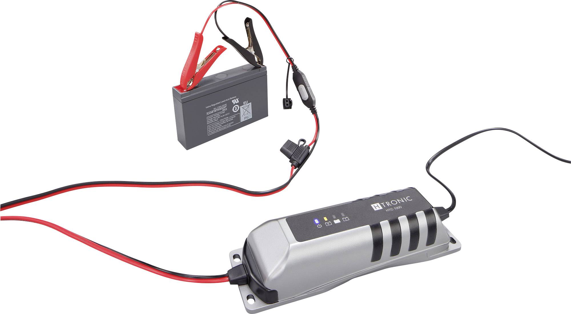 H-Tronic Automatik-Ladegerät HTC 1000 1250700 Automatic charger 12 V 1 A-2