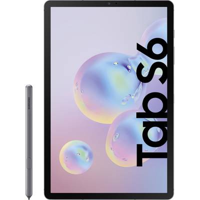 Samsung Galaxy Tab S6  LTE/4G, WiFi 256 GB Grey Android 26.7 cm (10.5 inch) 2.8 GHz Qualcomm® Snapdragon Android™ 9.0 25
