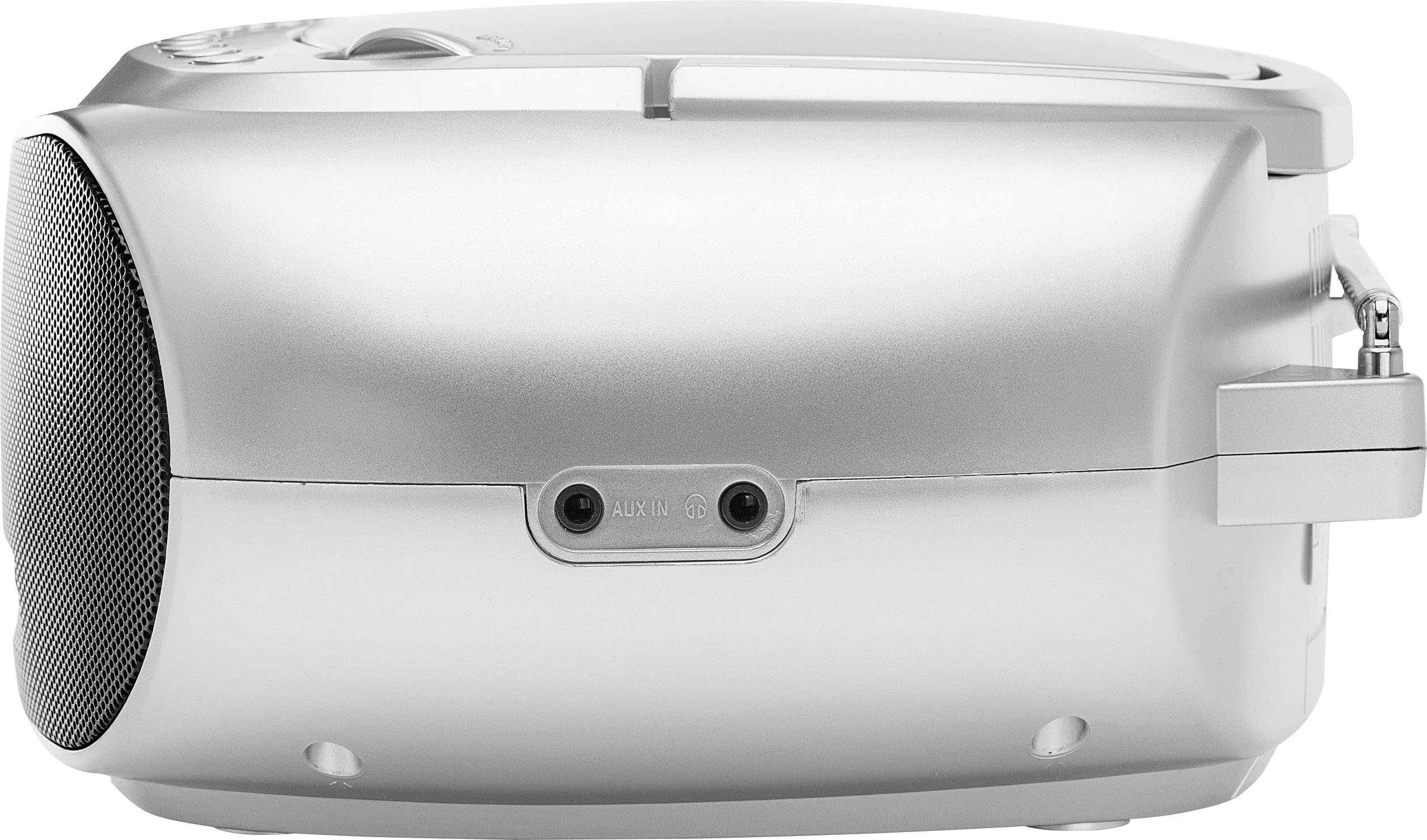 Dual DAB-P 170 Radio CD player DAB+, FM AUX, Bluetooth, CD, USB Battery charger Silver, Black-1