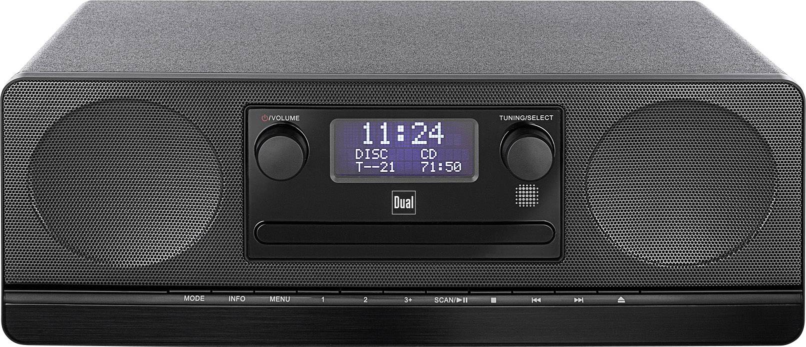 Dual DAB 420 BT Radio CD player DAB+, FM AUX, Bluetooth, CD Black