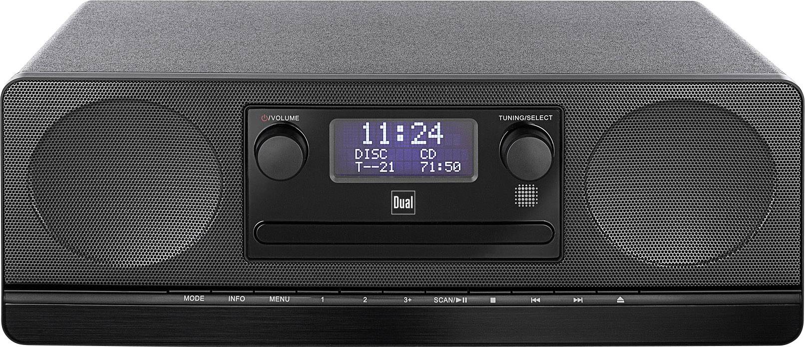 DAB 420 BT Radio CD player DAB+, FM AUX, Bluetooth, CD Black | Conrad.com