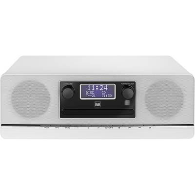 Dual DAB 420 BT Radio CD player DAB+, FM AUX, Bluetooth, CD White-0