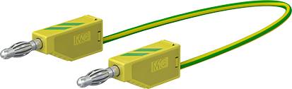 Stäubli LK410-X Connection cable [ - ] Green, Yellow 1 pc(s)-0