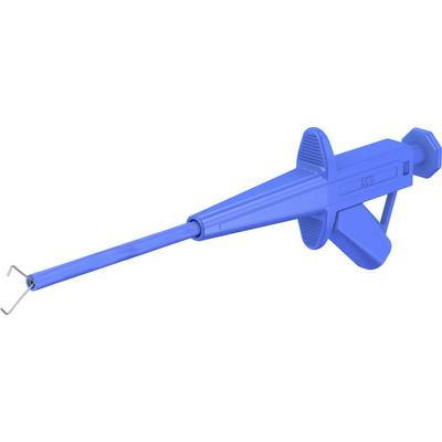 Stäubli SKPS-4 BL Safety terminal 4 mm jack connector CAT II 1000 V Blue