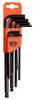 Bahco Allen Allen key set 1.5 mm, 2 mm, 2.5 mm, 3 mm, 4 mm, 5 mm, 6 mm, 8 mm, 10 mm 9-piece