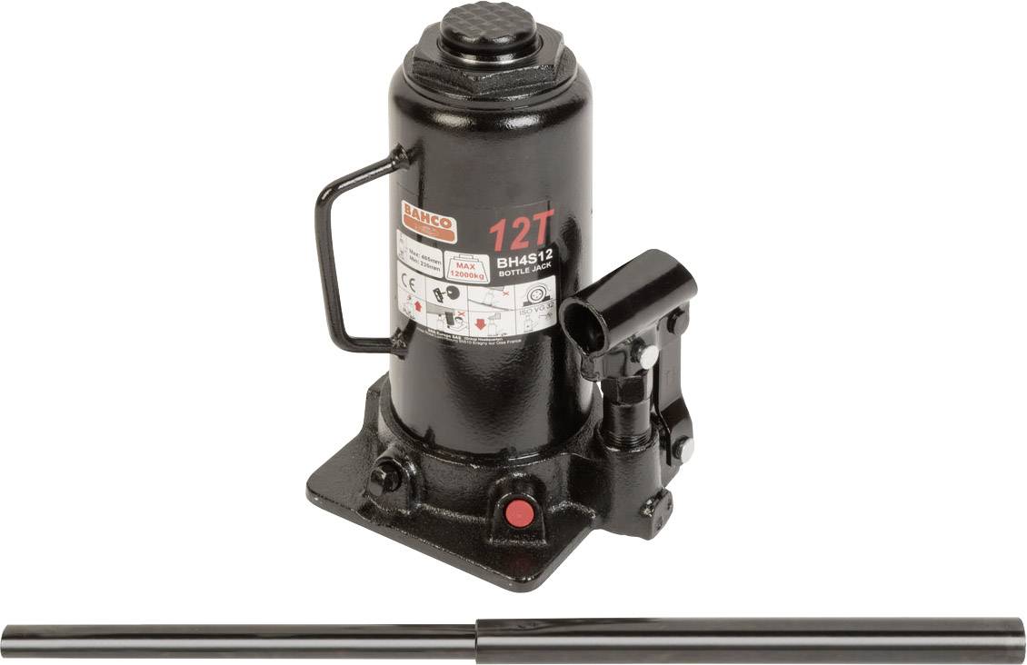 Bahco Hydraulic toe jack 4 t Working height: 19.4 - 37.2 cm-5