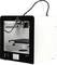 Renkforce 3D printer, model Pro 3, in a white casing. Device is ready for use, with visible print bed and cables.