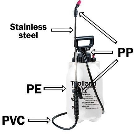 Velleman DT20005 DT20005 Pump pressure sprayer 5 l-1