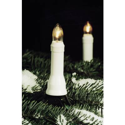 Hellum 640205 Christmas tree lighting  Outside  mains-powered No. of bulbs 20 Light bulb Amber Illuminated length: 8.55 