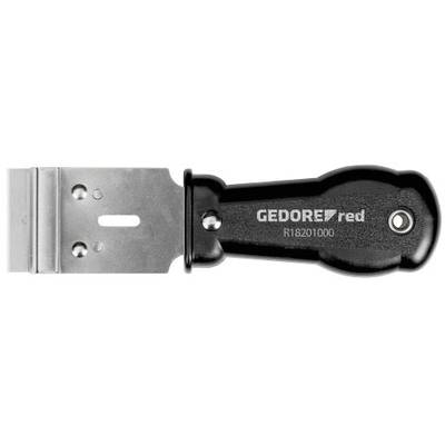 Image of a Gedore Red scraper with a black handle and metal blade. The handle is labelled with 'GEDORE red R18201000'.