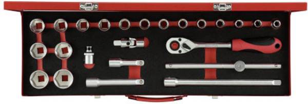 Gedore RED R69004024 Bit set Metric 1/2" (12.5 mm) 24-piece 3300006