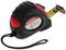 A black and red tape measure with extendable yellow tape, 'GEDORE' brand logo visible. Suitable for precise measurements.