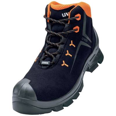 uvex 2 MACSOLE® 6529242 ESD Safety work boots S3 Shoe size (EU): 42 Black, Red 1 Pair