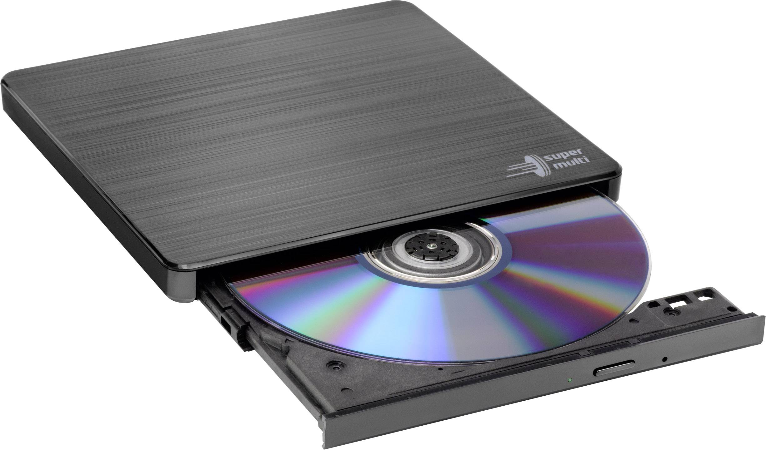 HL Data Storage GP60 External DVD writer Retail USB A (USB 2.0) Black
