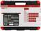 Tool case with 32-piece socket wrench set, displaying socket sizes T10 to T70, manufactured by 'Gedore', image of arrangement on the right.