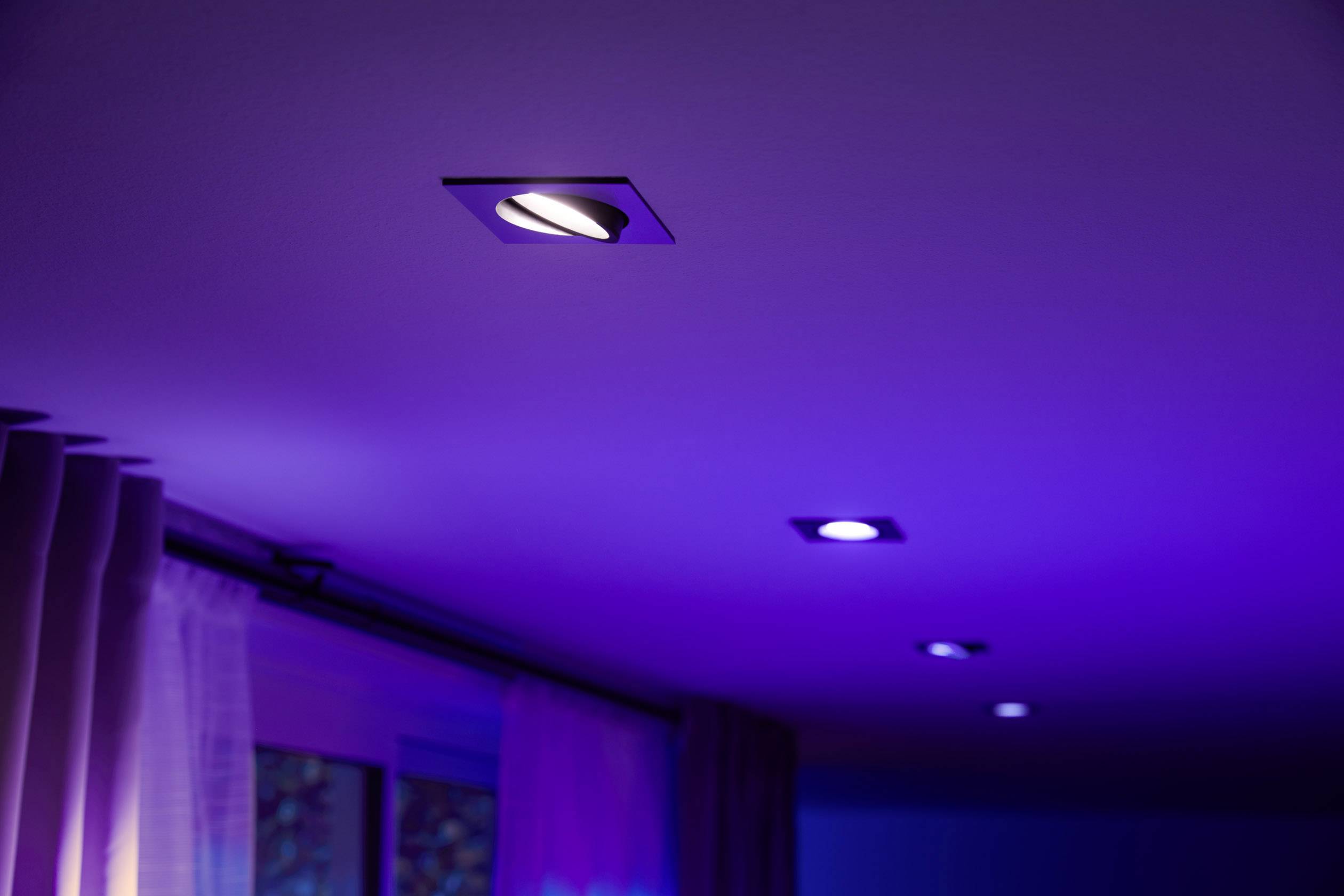 Philips LED Flush mount light 50551/48/P7 Centura GU10 5.7 W RGBW-6