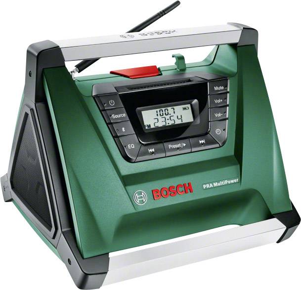 Bosch Home and Garden +PRA Multi Power Workplace radio AUX, Bluetooth