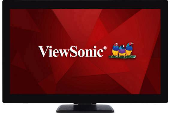Viewsonic TD2760 LCD EEC F (A - G) 68.6 cm (27 inch) 1920 x 1080 p 16:9 12 ms VGA, USB A (USB 3.2 1st gen), Audio stereo (3.5 mm jack), DisplayPort, RS232 MVA