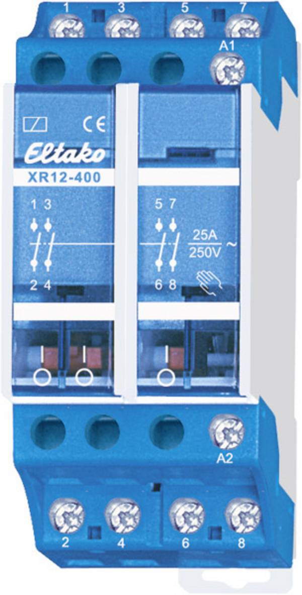 Eltako XR12-400-230V Remote switch 4 makers 230 V + switch 1 pc(s)