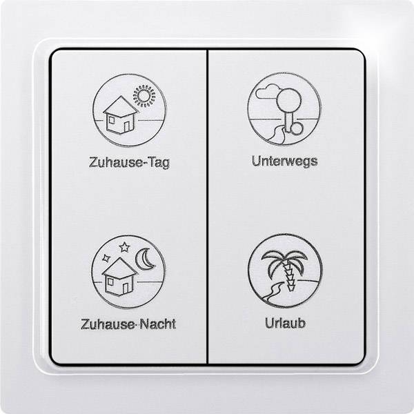 F4PT-wg Eltako Wireless Transmitter 4-channel Surface-mount Max. range (open field) 30 m