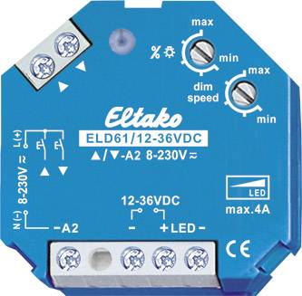 Eltako 61100865 dimmer Suitable light bulbs: LED bulb