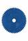 'Bosch Circular Saw Blade for Wood, blue steel with sharp teeth, 216 mm diameter, for precise cuts at high rotational speed.'