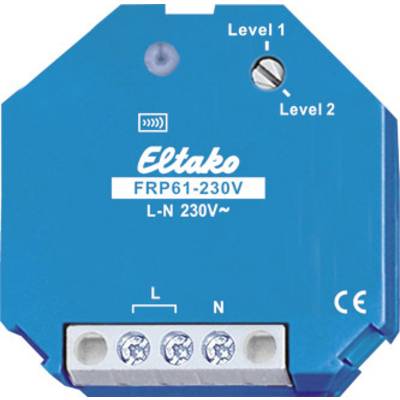 FRP61-230V Eltako Wireless Repeater    Flush mount  Max. range (open field) 30 m