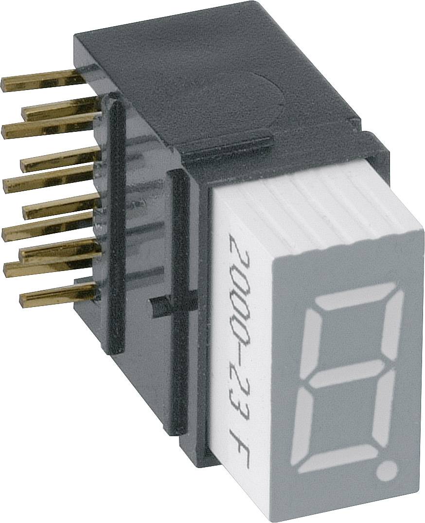 Mentor Seven-segment display 2.25 V-0