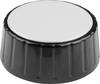 Mentor 335.61 335.61 Control knob + marking Black (Ø x H) 48 mm x 19 mm 1 pc(s)