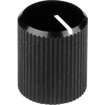 Mentor 504.4131 504.4131 Control knob + marking Black (Ø x H) 8 mm x 10 mm 1 pc(s)-0