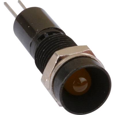A black and metallic light sensor with two pins for electrical connection. The sensor has a circular front face.
