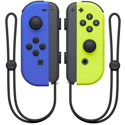 Buy Nintendo Switch Joy-Con Blue, Conrad yellow Nintendo Controller Electronic blau/neon-gelb 2er-Set | Neon Switch